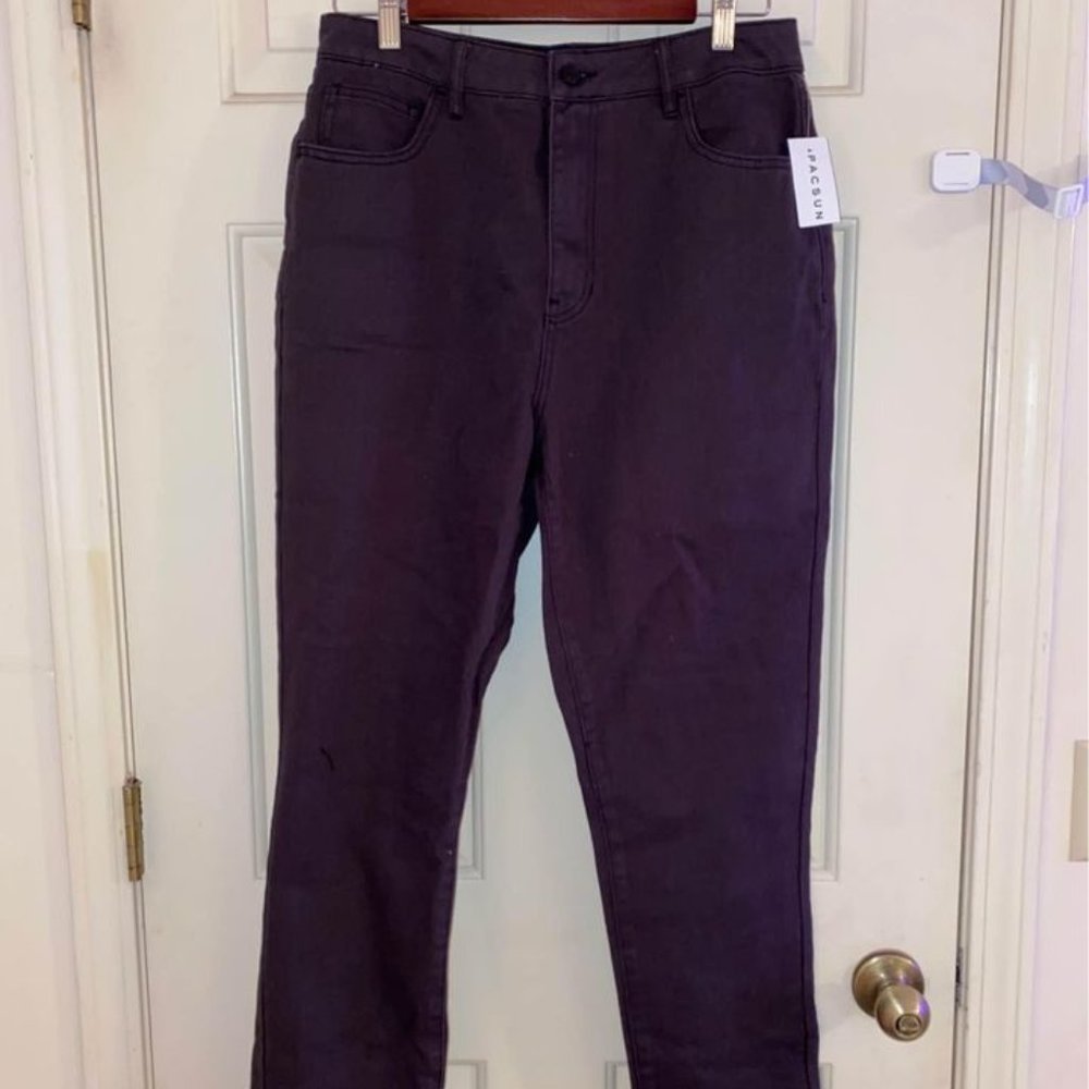 PacSun Black High-Rise Mom Jeans Women's